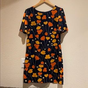 Princess Rainbow navy dress